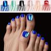 imageBABALAL Square Press on Nails Long ampamp Press on Toenails Matching Set  Red French Tip Fake Nails Press Nail Art Tips Glue on Nails Supplies Full Cover False Toe Nails Design 48Pcs DIY AcrylicANnt001
