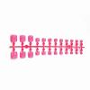 imageBABALAL Square Press on Toenails Short Fake Toenails and Fake Toenails with Nail Glue Sliver Glitter Glue on Nails 24pcs Acrylic Toenails with Diamond Designs False Toenails for Women and GirlsJZJA012b
