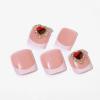 imageBABALAL Square Press on Toenails Short Fake Toenails and Fake Toenails with Nail Glue Sliver Glitter Glue on Nails 24pcs Acrylic Toenails with Diamond Designs False Toenails for Women and GirlsJZJA014heart