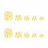 imageBABALAL Toe Nails Press on Orange Fake Toenails with Design Acrylic Toe Nails Cocoa Palm False Toenails 24Pcs Manicure French Tip Stick on Toenails for Women Girls Summer Full Cover Gel Toenails ArtBNjzj17