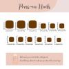 imageBABALAL Toe Nails Press on Orange Fake Toenails with Design Acrylic Toe Nails Cocoa Palm False Toenails 24Pcs Manicure French Tip Stick on Toenails for Women Girls Summer Full Cover Gel Toenails ArtBNjzj08