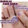 imageBABALAL Toe Nails Press on Orange Fake Toenails with Design Acrylic Toe Nails Cocoa Palm False Toenails 24Pcs Manicure French Tip Stick on Toenails for Women Girls Summer Full Cover Gel Toenails ArtBNjzj18