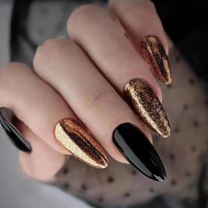 imageBABALAL Coffin Press on Nails Medium Fake Nails Orange Pink French Tip Glue on Nails 3d Texture Flower Design Acrylic Nails 24Pcs Ballerina Summer False Nails Manicure Stick on Nails SuppliesNT0109
