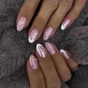 imageBABALAL Coffin Press on Nails Medium Fake Nails Orange Pink French Tip Glue on Nails 3d Texture Flower Design Acrylic Nails 24Pcs Ballerina Summer False Nails Manicure Stick on Nails SuppliesNT0107