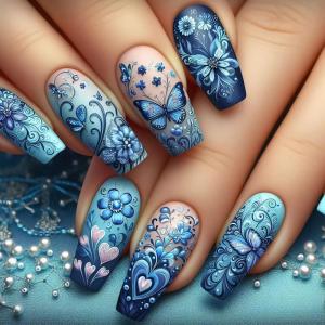 imageBABALAL Press on Nails Long Coffin Fake Nails Yellow Full Cover Acrylic Nails with Bumblebee Flower Designs Stick on Nails Reusable Summer False Nails Supplies Flower Glue on Ballerina Nails for WomenANZ115