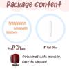 imageBABALAL Brown Press on Nails Medium Oval Fake Nails Fall Chrome Glue on Nails 24Pcs Cat Eye Shiny Round Acrylic Nails Manicure Stick on Nails for Women and GirlsNailB13