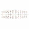 imageBABALAL Green Press On Almond Fake Nails Medium Glue On Gold Chrome Line Star Y2k Acrylic French Tip False 24Pcs Stiletto Manicure Artificial NailsANQ02heart