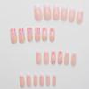 imageBABALAL Long Stiletto Press on Nails Almond Fake Nails Black Goth Acrylic Nails Supplies Blue Butterfly Y2k Glue on Nails Art 24Pcs Glossy Manicure Artificial Nails Full Cover False NailsBND115