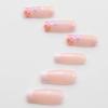 imageBABALAL Long Stiletto Press on Nails Almond Fake Nails Black Goth Acrylic Nails Supplies Blue Butterfly Y2k Glue on Nails Art 24Pcs Glossy Manicure Artificial Nails Full Cover False NailsBND115