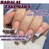 imageBABALAL Long Stiletto Press on Nails Almond Fake Nails Black Goth Acrylic Nails Supplies Blue Butterfly Y2k Glue on Nails Art 24Pcs Glossy Manicure Artificial Nails Full Cover False NailsBND104