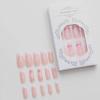 imageBABALAL Long Stiletto Press on Nails Almond Fake Nails Black Goth Acrylic Nails Supplies Blue Butterfly Y2k Glue on Nails Art 24Pcs Glossy Manicure Artificial Nails Full Cover False NailsBND115