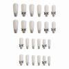 imageBABALAL Long Stiletto Press on Nails Almond Fake Nails Black Goth Acrylic Nails Supplies Blue Butterfly Y2k Glue on Nails Art 24Pcs Glossy Manicure Artificial Nails Full Cover False NailsBND109