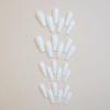 imageBABALAL Long Stiletto Press on Nails Almond Fake Nails Black Goth Acrylic Nails Supplies Blue Butterfly Y2k Glue on Nails Art 24Pcs Glossy Manicure Artificial Nails Full Cover False NailsBND121