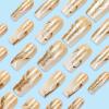 imageBABALAL Long Stiletto Press on Nails Almond Fake Nails Black Goth Acrylic Nails Supplies Blue Butterfly Y2k Glue on Nails Art 24Pcs Glossy Manicure Artificial Nails Full Cover False NailsBND107