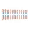 imageBABALAL Long Stiletto Press on Nails Almond Fake Nails Black Goth Acrylic Nails Supplies Blue Butterfly Y2k Glue on Nails Art 24Pcs Glossy Manicure Artificial Nails Full Cover False NailsBND119