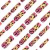 imageBABALAL Long Stiletto Press on Nails Almond Fake Nails Flower Glue on Nails Acrylic Nails with Charm Rose Luxury False Nails 24Pcs Gold Glitter Bling Full Cover Artificial Nails for Women GirlsBNF15