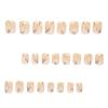 imageBABALAL Press on Nails Short Oval Fake Nails Purple Lavender Fench Tip Glue on Nails Lilac Acrylic Nails Cute Trendy False Nails 24Pcs Glossy Round Full Cover Artificial Nails for Women GirlsBNG15