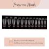 imageBABALAL Press on Nails Short Oval Fake Nails Purple Lavender Fench Tip Glue on Nails Lilac Acrylic Nails Cute Trendy False Nails 24Pcs Glossy Round Full Cover Artificial Nails for Women GirlsBNG07