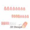 imageBABALAL Press on Nails Short Oval Fake Nails Purple Lavender Fench Tip Glue on Nails Lilac Acrylic Nails Cute Trendy False Nails 24Pcs Glossy Round Full Cover Artificial Nails for Women GirlsBNG02