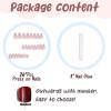 imageBABALAL Round Press on Nails Medium Fake Nails Brown Fall Ombre Glue on Nails Golden Mirror Chrome Acrylic Nails 24Pcs Oval Stick on Manicure Nails for Women and GirlsFNs112