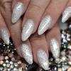 imageBABALAL Round Press on Nails Medium Fake Nails Brown Fall Ombre Glue on Nails Golden Mirror Chrome Acrylic Nails 24Pcs Oval Stick on Manicure Nails for Women and GirlsFNs117