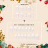 imageBABALAL Round Press on Nails Medium Fake Nails Brown Fall Ombre Glue on Nails Golden Mirror Chrome Acrylic Nails 24Pcs Oval Stick on Manicure Nails for Women and GirlsFNs121