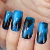 imageBABALAL Square Press on Nails Medium Artificial Nails Glossy Nails Leopard Acrylic Nails Squoval False Nails for Women and Girls