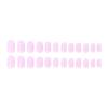 imageBABALAL Square Press on Nails Medium Fake Nails Red Glue on Nails Ballerina Swirl Acrylic Nails 24Pcs Stick on Nails for Women and GirlsNAILS24