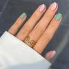 imageBABALAL Square Press on Nails Medium Fake Nails Red Glue on Nails Ballerina Swirl Acrylic Nails 24Pcs Stick on Nails for Women and GirlsNAILS20