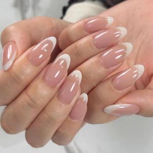 imageBABALAL Brown Press on Nails Medium Oval Fake Nails Fall Chrome Glue on Nails 24Pcs Cat Eye Shiny Round Acrylic Nails Manicure Stick on Nails for Women and GirlsNailB15