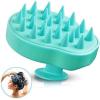 imageBABALAL 2 Pack Hair Scalp Massager Wet and Dry Use Scalp Care Brush Shampoo Brush for Remove Dandruff and Promote Hair Growth