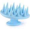 imageBABALAL 2 Pack Hair Scalp Massager Wet and Dry Use Scalp Care Brush Shampoo Brush for Remove Dandruff and Promote Hair Growth