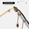 imageBABALAL Cloud Rimless Sunglasses for Women Vintage Creative Sunglasses Cute Disco Glasses Irregular Eyewear