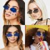 imageBABALAL Cloud Rimless Sunglasses for Women Vintage Creative Sunglasses Cute Disco Glasses Irregular Eyewear