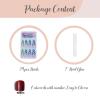 imageBABALAL Coffin Press on Nails Long Fake Nails Glossy Glue Nails Brown Fall Acrylic Nails Ballerina Manicure Stick on False Nails for Women and GirlsO30