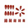 imageBABALAL Heart Press on Nails Medium Square Fake Nails Black White Glue on Nails Romantic Valentine Day Acrylic Nails 24Pcs Cute False Nails Manicure Stick on Nails Squoval Glossy Artificial NailsANTA117