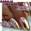 imageBABALAL Heart Press on Nails Medium Square Fake Nails Black White Glue on Nails Romantic Valentine Day Acrylic Nails 24Pcs Cute False Nails Manicure Stick on Nails Squoval Glossy Artificial NailsANTA121