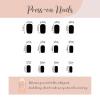 imageBABALAL Heart Press on Nails Medium Square Fake Nails Red Glue on Nails Acrylic Nails Romantic False Nails 24Pcs Squoval Manicure Stick on Nails Gel Nails for Women and GirlANU11