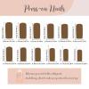 imageBABALAL Heart Press on Nails Medium Square Fake Nails Red Glue on Nails Acrylic Nails Romantic False Nails 24Pcs Squoval Manicure Stick on Nails Gel Nails for Women and GirlANU18