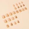 imageBABALAL Heart Press on Nails Medium Square Fake Nails Red Glue on Nails Acrylic Nails Romantic False Nails 24Pcs Squoval Manicure Stick on Nails Gel Nails for Women and GirlANU17