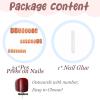 imageBABALAL Press on Nails Medium Square Fake Nails Yellow French Tip Glue on Nails Flower Coquette Acrylic Nails Summer False Nails Art Design 24Pcs Squoval Manicure Stick on Nails for Women GirlsBNI15