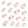 imageBABALAL Purple Press on Nails Short Square Fake Nails Cat Eye Glue on Nails Golden Glitter Shiny Acrylic Nails 24Pcs Squoval Manicure Artificial DIY False Nails for Women and GirlsFNU106nude