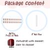imageBABALAL Purple Press on Nails Short Square Fake Nails Cat Eye Glue on Nails Golden Glitter Shiny Acrylic Nails 24Pcs Squoval Manicure Artificial DIY False Nails for Women and GirlsFNU116pink