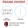 imageBABALAL Purple Press on Nails Short Square Fake Nails Cat Eye Glue on Nails Golden Glitter Shiny Acrylic Nails 24Pcs Squoval Manicure Artificial DIY False Nails for Women and GirlsFNU107cute