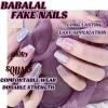 imageBABALAL Purple Press on Nails Short Square Fake Nails Cat Eye Glue on Nails Golden Glitter Shiny Acrylic Nails 24Pcs Squoval Manicure Artificial DIY False Nails for Women and GirlsFNU102pink