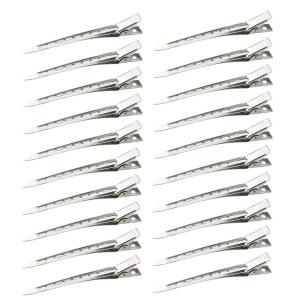 imageBABALAL 20pcs Hair Clips Duckbill Clips 35 Inches Metal Hair Clips for Styling Sectioning Professional Hairpins for Salon ampamp DIY Accessories