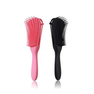 imageBABALAL Detangling Brush Adjust Hair Brush Scalp Massage Comb Detangling Brush for Natural Curly Straight Wet or Dry Hair 2 PACK