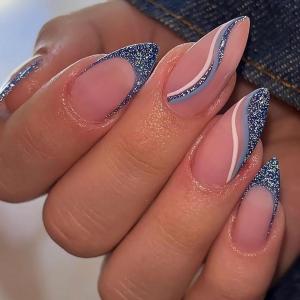 imageBABALAL Heart Press on Nails Medium Square Fake Nails Black White Glue on Nails Romantic Valentine Day Acrylic Nails 24Pcs Cute False Nails Manicure Stick on Nails Squoval Glossy Artificial NailsANTA119