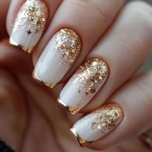 imageBABALAL Press on Nails Medium Square Fake Nails Yellow French Tip Glue on Nails Flower Coquette Acrylic Nails Summer False Nails Art Design 24Pcs Squoval Manicure Stick on Nails for Women GirlsBNI07