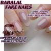 imageBABALAL Blue Press on Nails Medium Almond Fake Nails Sliver Chrome Bow Glue on Nails 3d Heart Charm Acrylic Nails Y2k Rhinestone Glitter Stick on False Nails 24Pcs Stiletto Nails Press onFNW10cateye